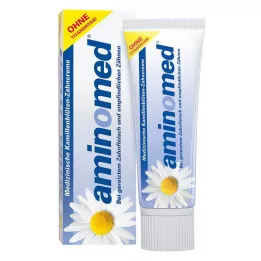 AMINOMED Zobna pasta s cvetovi kamilice brez titanovega dioksida, 75 ml