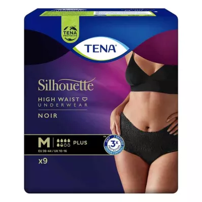 TENA SILHOUETTE plus M noir, 9 kosov TENA SILHOUETTE plus M noir, 9 kosov