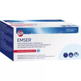 EMSER Inhalacijska raztopina hipertonična 4%, 60X5 ml