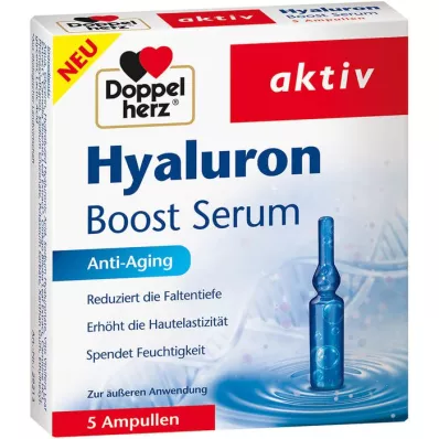 DOPPELHERZ Hyaluron Boost Serum Ampule, 5 kosov