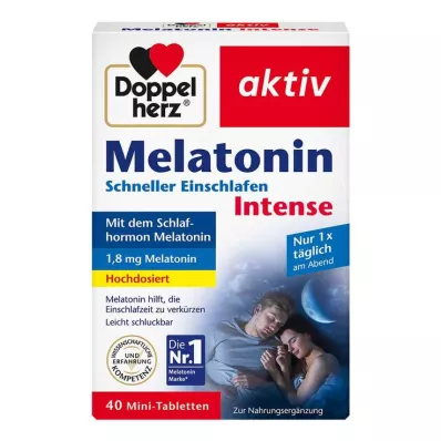 DOPPELHERZ Tablete melatonina, 40 kosov DOPPELHERZ Tablete melatonina, 40 kosov