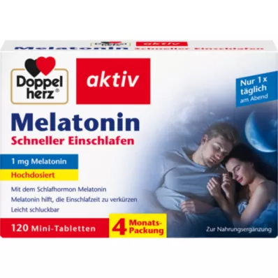 DOPPELHERZ Melatonin tablete, 120 kapsul