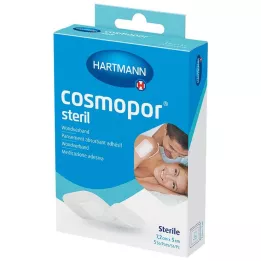 COSMOPOR Sterilna obloga za rane 5x7,2 cm OTC, 5 kosov