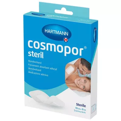cosmopor® sterilna obloga za rane 10 cm x 8 cm, 5 kos cosmopor® sterilna obloga za rane 10 cm x 8 cm, 5 kos