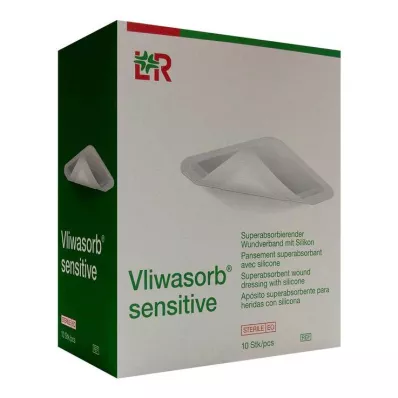 Obveza za rane Vliwasorb sensitive 15x25 cm superabsorb.10 kos Obveza za rane Vliwasorb sensitive 15x25 cm superabsorb.10 kos