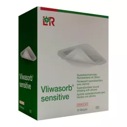VLIWASORB občutljiva superabsorpcijska obloga za rane 20x20 cm, 10 kosov