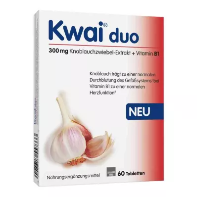 KWAI duo tablete, 60 kosov KWAI duo tablete, 60 kosov
