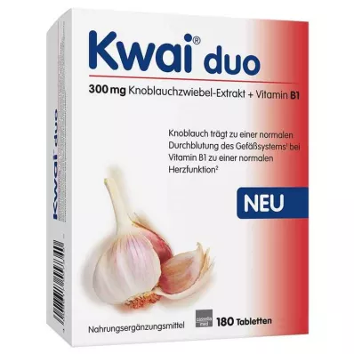 KWAI duo tablete, 180 kosov KWAI duo tablete, 180 kosov