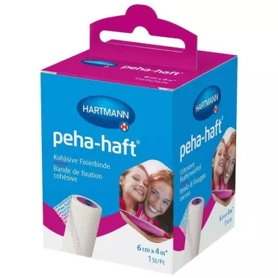 peha-haft® kohezivni fiksirni povoj brez lateksa 6 cm x 4 m, 1 kos peha-haft® kohezivni fiksirni povoj brez lateksa 6 cm x 4 m, 1 kos