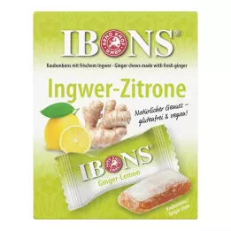IBONS Žvečljivi bonboni z ingverjem in limono, 60 g
