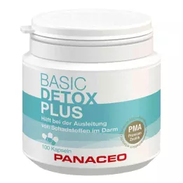 PANACEO Basic Detox Plus kapsule, 100 kapsul