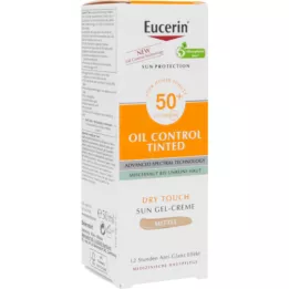 EUCERIN Sun Oil Control obarvana krema LSF 50+ rokavica, 50 ml