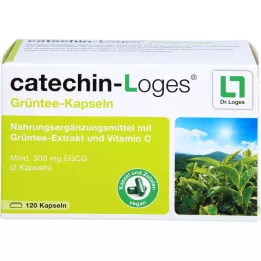 CATECHIN-Kapsule zelenega čaja Loges, 120 kapsul