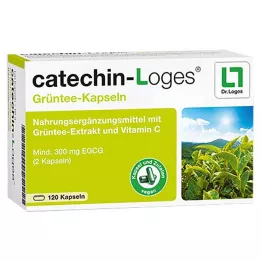CATECHIN-Kapsule zelenega čaja Loges, 120 kapsul