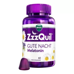 WICK ZzzQuil Good Night Soft Gummies, 60 kosov