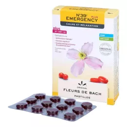 BACHBLÜTEN št. 39 Emergency plus pastile, 48 g