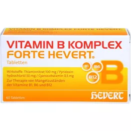 VITAMIN B KOMPLEX forte Hevert tablete, 60 kapsul