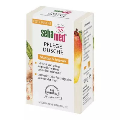 SEBAMED Prha za nego z mangom & Trdni ingver, 100 g SEBAMED Prha za nego z mangom & Trdni ingver, 100 g