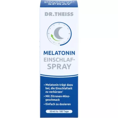 DR.THEISS Melatonin v spreju za spanje NEM, 50 ml