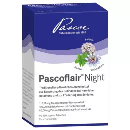 PASCOFLAIR Nočne obložene tablete, 90 kosov