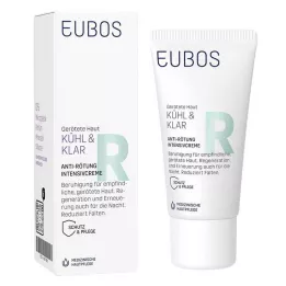 EUBOS KÜHL &amp; KLAR Intenzivna krema proti rdečici, 30 ml