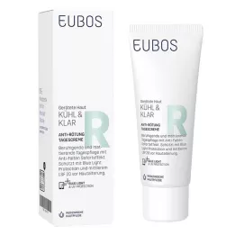 EUBOS KÜHL &amp; KLAR Dnevna krema proti rdečici LSF 20, 40 ml