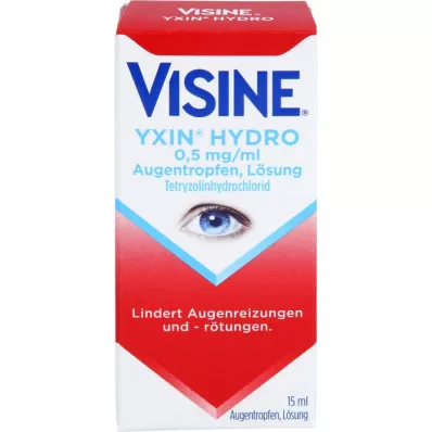 VISINE Yxin Hydro 0,5 mg/ml kapljice za oči, 15 ml