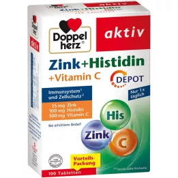 DOPPELHERZ Cink+Histidin Depot Tablete aktivne, 100 kosov