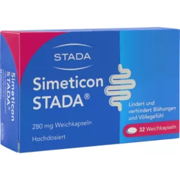 SIMETICON STADA 280 mg mehke kapsule, 32 kosov