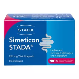 SIMETICON STADA 280 mg mehke kapsule, 32 kosov
