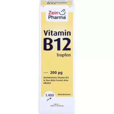 VITAMIN B12 200 μg kapljice za peroralno uporabo, 50 ml