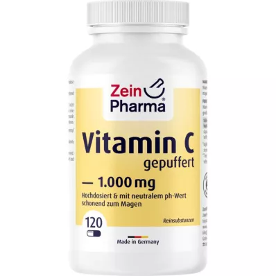 VITAMIN C KAPSELN 1000 mg pufra, 120 kosov