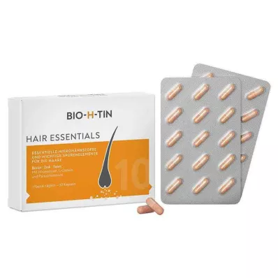 BIO-H-TIN Kapsule z mikrohranili Hair Essentials, 30 kapsul