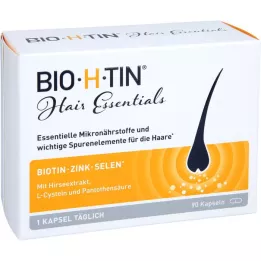 BIO-H-TIN Kapsule z mikrohranili Hair Essentials, 90 kapsul