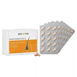 BIO-H-TIN Kapsule z mikrohranili Hair Essentials, 90 kapsul