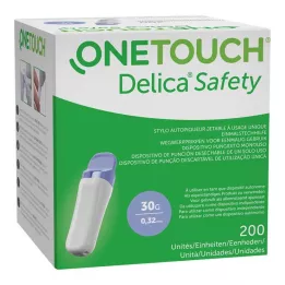 ONE TOUCH Delica Varnostni pripomoček za enkratno uporabo 30 G, 200 kosov