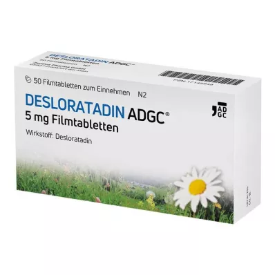 Desloratadin-ADGC 5 mg filmsko obložene tablete, 50 kom