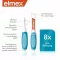 ELMEX Medzobne ščetke ISO velikost 3 0,6 mm, modre, 8 kosov