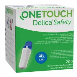 ONE TOUCH Varnostni pripomoček za enkratno uporabo Delica 23 G, 200 kosov