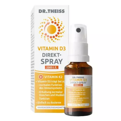 Theiss Vitamin D3 direktno pršilo, 20 ml Theiss Vitamin D3 direktno pršilo, 20 ml