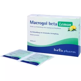 MACROGOL beta Lemon Plv.z.Her.e.Lsg.z.Oral, 10 kosov