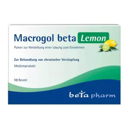 MACROGOL beta Lemon Plv.z.Her.e.Lsg.z.Oral, 10 kosov