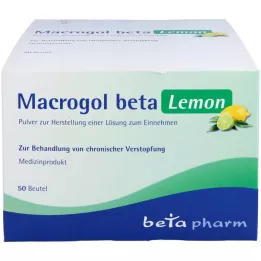 MACROGOL beta Lemon Plv.z.Her.e.Lsg.z.Oral, 50 kosov
