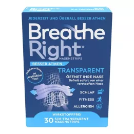 BESSER Atmen Breathe Right nosni obliži normalni transp., 30 kosov