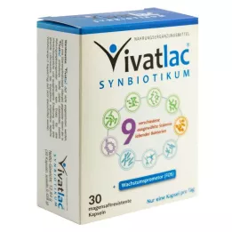 VIVATLAC SYNBIOTIKUM enterične obložene kapsule, 30 kosov