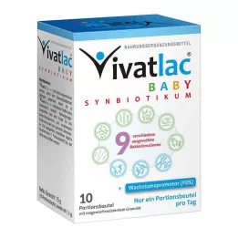 VIVATLAC BABY SYNBIOTIKUM Vrečka, 10 kosov