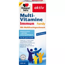 DOPPELHERZ Multi-Vitamini Immune Family tekoči, 250 ml