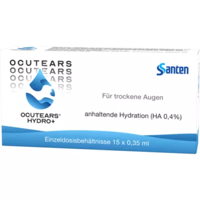 OCUTEARS Hydro+ kapljice za oči z enim odmerkom, 15X0,35 ml