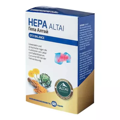 HEPA ALTAI Kapsule, 60 kosov HEPA ALTAI Kapsule, 60 kosov