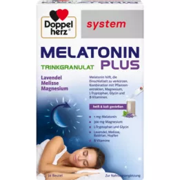DOPPELHERZ Melatonin Plus granule za pitje sistem Btl, 30 kosov